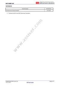 NX7338BF-AA-AZ Datasheet Page 6