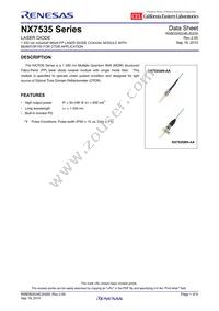 NX7535BN-AA-AZ Datasheet Cover