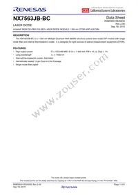 NX7563JB-BC-AZ Datasheet Cover