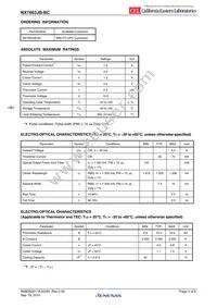 NX7663JB-BC-AZ Datasheet Page 3