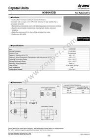 NX8045GB-40.000M-STD-CSJ-1 Datasheet Cover