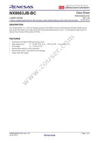 NX8663JB-BC-AZ Datasheet Cover