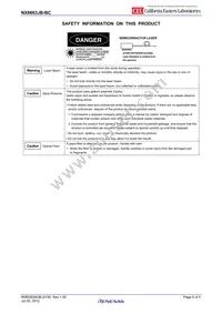 NX8663JB-BC-AZ Datasheet Page 5