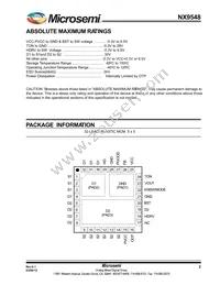 NX9548ILQ-TR Datasheet Page 2