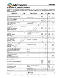 NX9548ILQ-TR Datasheet Page 3