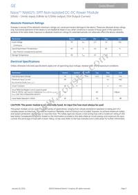 NXA025A0X-SZ Datasheet Page 2