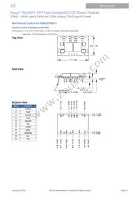 NXA025A0X-SZ Datasheet Page 16