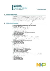 NXH5104UK/A1Z Datasheet Cover