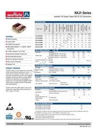 NXJ1S1215MC-R13 Datasheet Cover