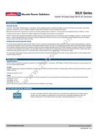 NXJ1S1215MC-R13 Datasheet Page 2