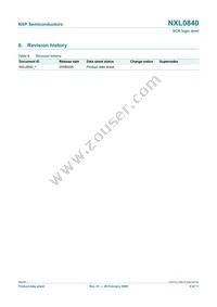 NXL0840 Datasheet Page 9