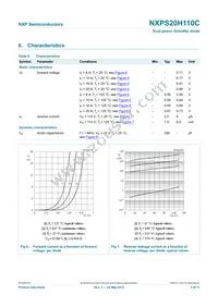 NXPS20H110C Datasheet Page 5