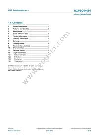 NXPSC04650Q Datasheet Page 10