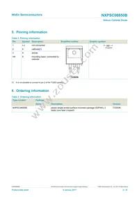 NXPSC06650BJ Datasheet Page 2