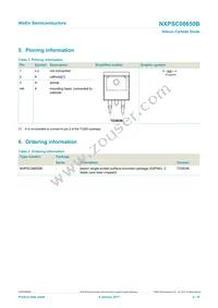 NXPSC08650BJ Datasheet Page 2
