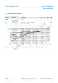 NXPSC10650BJ Datasheet Page 5