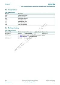NXS0104GU12X Datasheet Page 19
