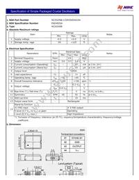 NZ2520SB-133M-END4825A Datasheet Cover