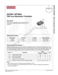 NZT660 Datasheet Page 2