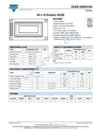 O050H016AWPP5N0000 Datasheet Cover