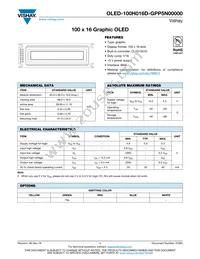 O100H016DGPP5N0000 Datasheet Cover