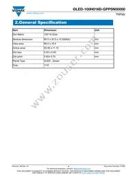 O100H016DGPP5N0000 Datasheet Page 4