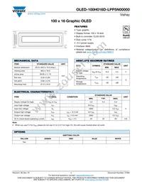 O100H016DLPP5N0000 Datasheet Cover