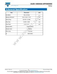 O128O032ASPP3N0000 Datasheet Page 5