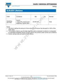 O128O032ASPP3N0000 Datasheet Page 13