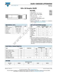 O128O032DLPP3N0000 Datasheet Cover