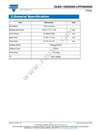 O128O032DLPP3N0000 Datasheet Page 5