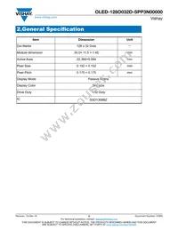 O128O032DSPP3N0000 Datasheet Page 5