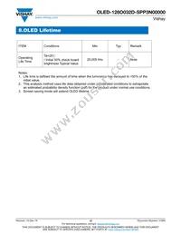 O128O032DSPP3N0000 Datasheet Page 12