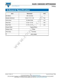 O128O032DWPP3N0000 Datasheet Page 5