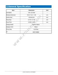 O128O032ELAP3N0000 Datasheet Page 6