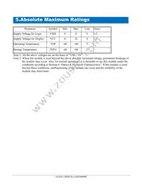 O128O032ELAP3N0000 Datasheet Page 11