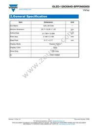 O128O064DBPP3N0000 Datasheet Page 5