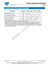 O128O064GGPP3N0000 Datasheet Page 10