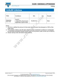 O128O064GLPP3N0000 Datasheet Page 13