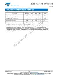 O128O064GSPP3N0000 Datasheet Page 10