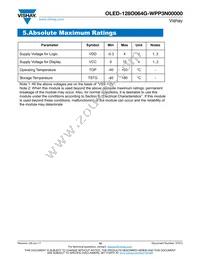 O128O064GWPP3N0000 Datasheet Page 10