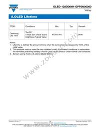 O128O064HGPP3N0000 Datasheet Page 13