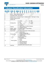 O128O064HSPP3N0000 Datasheet Page 4