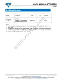 O128O064JGPP3N0000 Datasheet Page 11