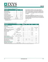 OAA160P Datasheet Page 2