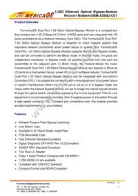 OBM-A3BA2-C01 Datasheet Page 2