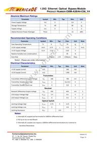 OBM-A3BA4-C06 Datasheet Page 10