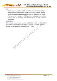 OBM-A3CB4-C06 Datasheet Page 17