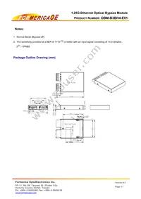 OBM-B3BH4-E01 Datasheet Page 11