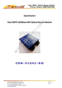 OBM-D3QH2-B02 Cover